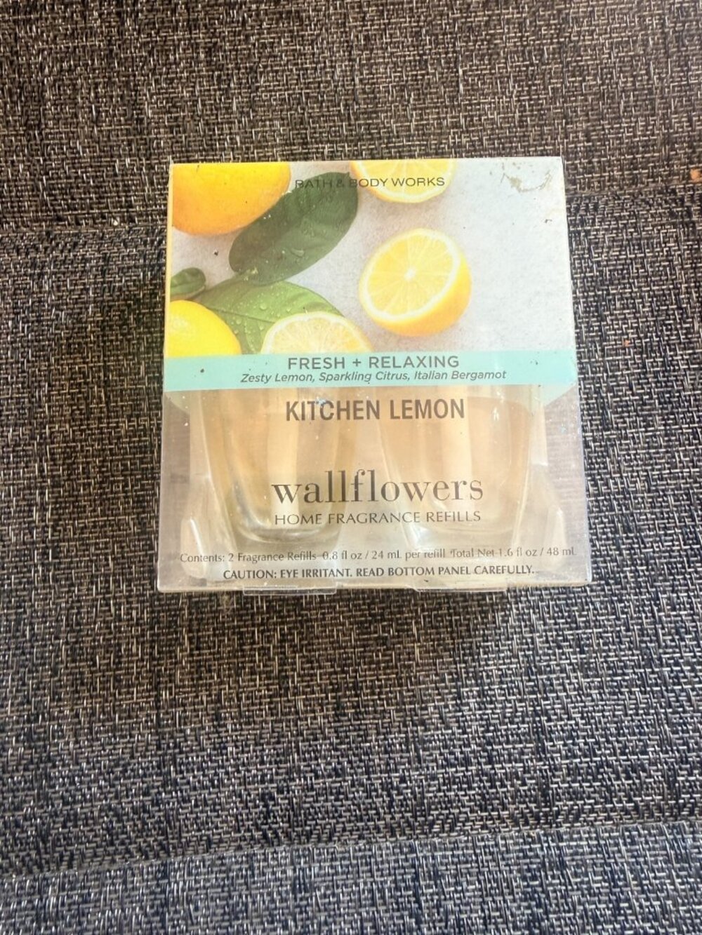Bath Body Works wallflowers Kitchen Lemon refills 2 bottles